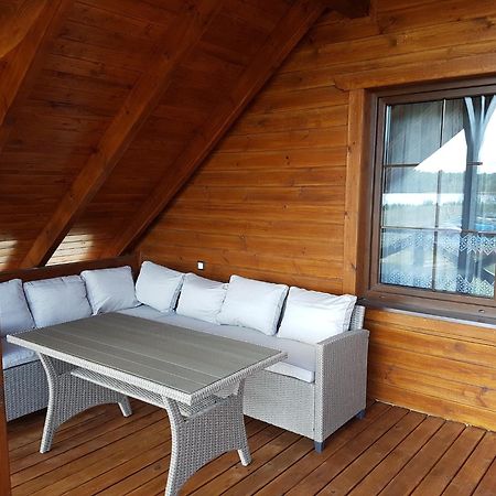 Wooden Holiday Home In Skrzynia With Terrace Osiek  Εξωτερικό φωτογραφία