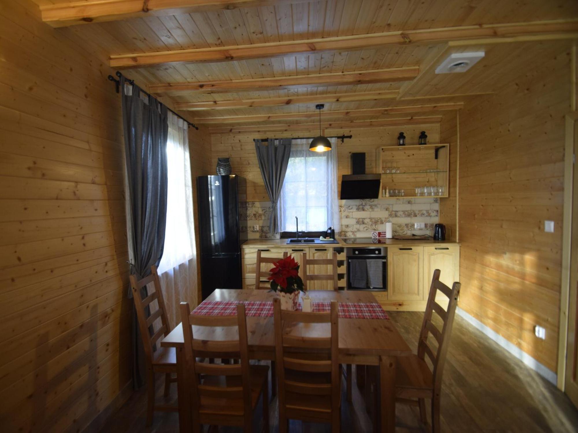 Wooden Holiday Home In Skrzynia With Terrace Osiek  Εξωτερικό φωτογραφία