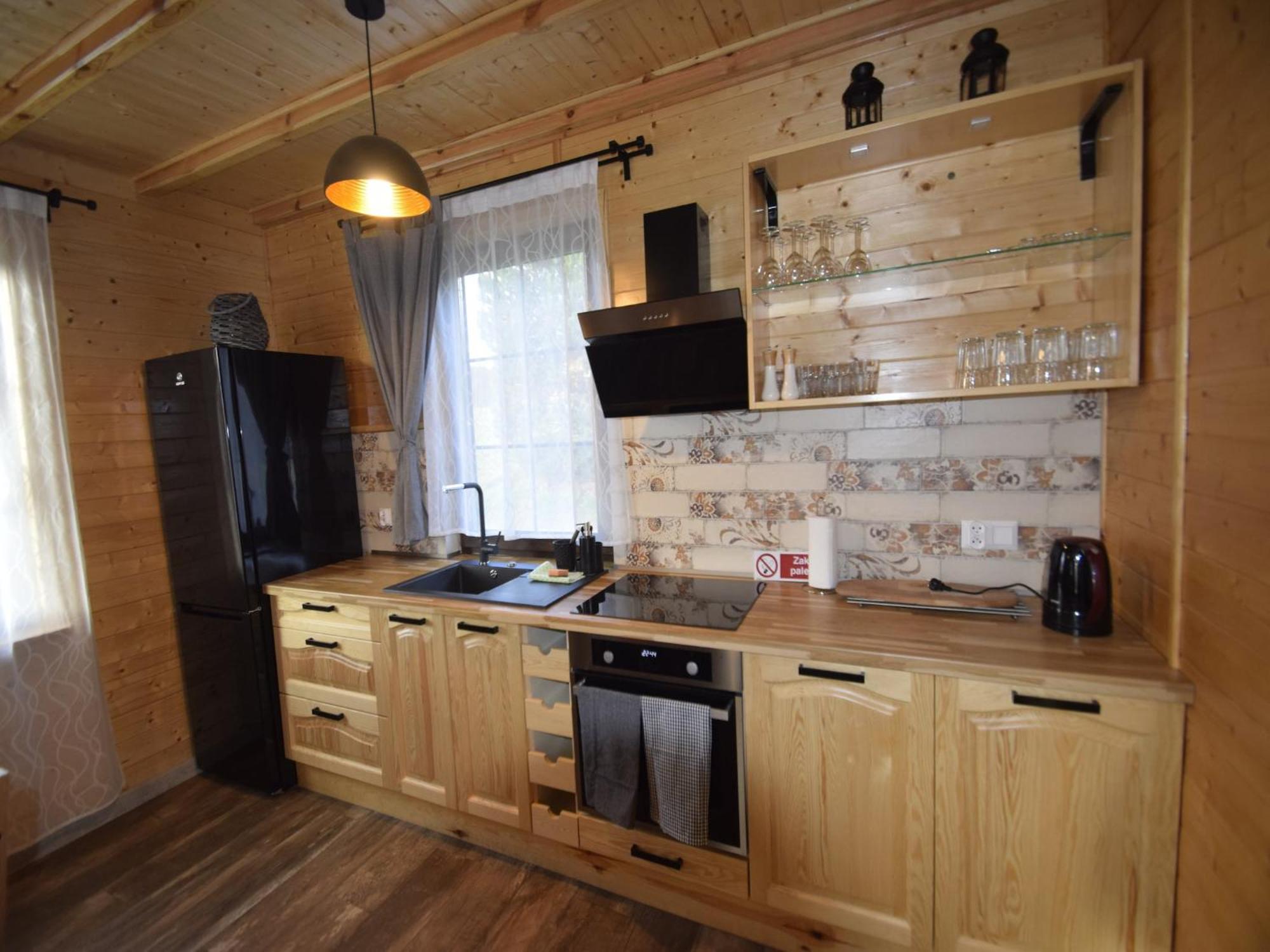 Wooden Holiday Home In Skrzynia With Terrace Osiek  Εξωτερικό φωτογραφία