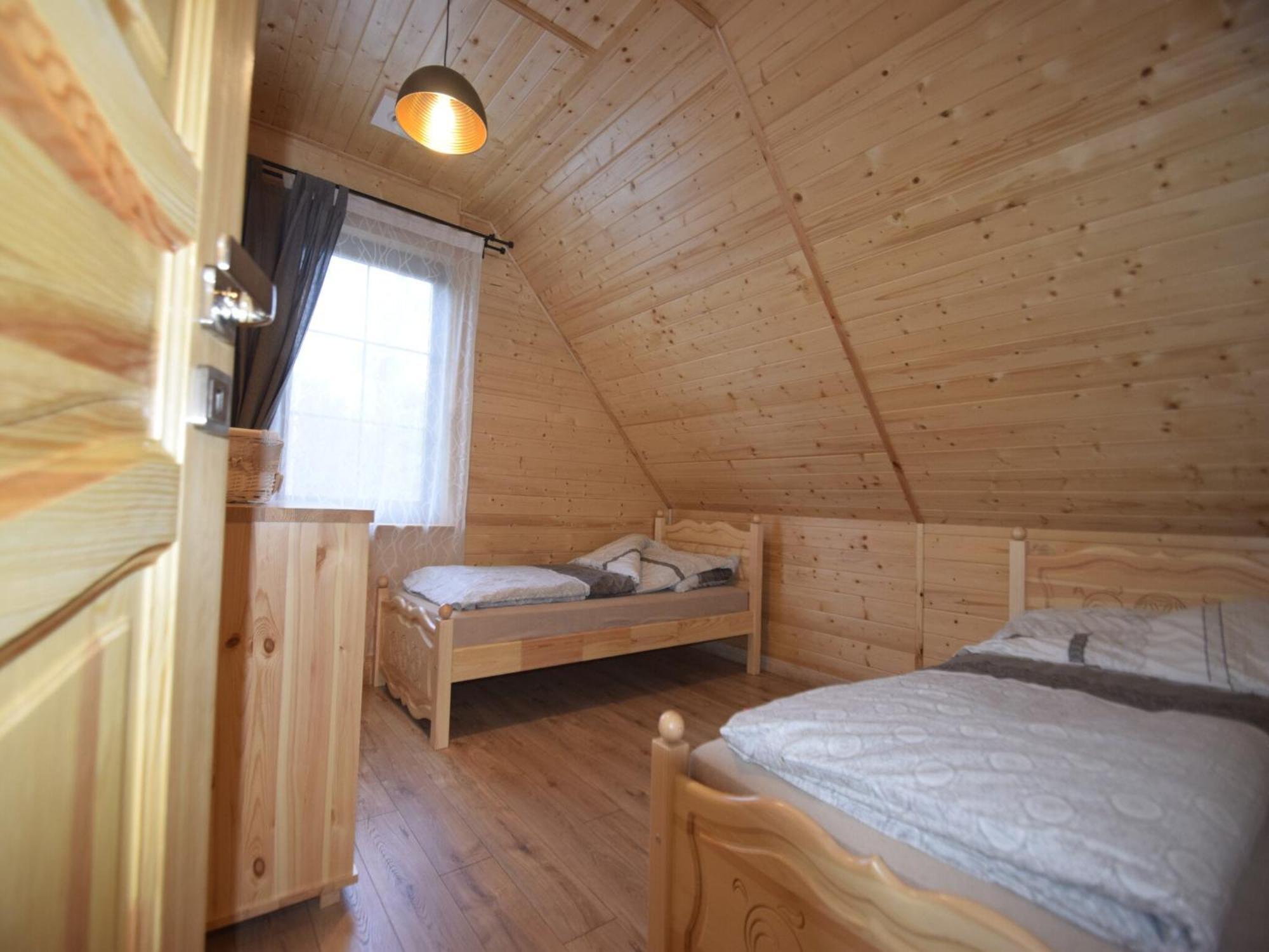 Wooden Holiday Home In Skrzynia With Terrace Osiek  Εξωτερικό φωτογραφία
