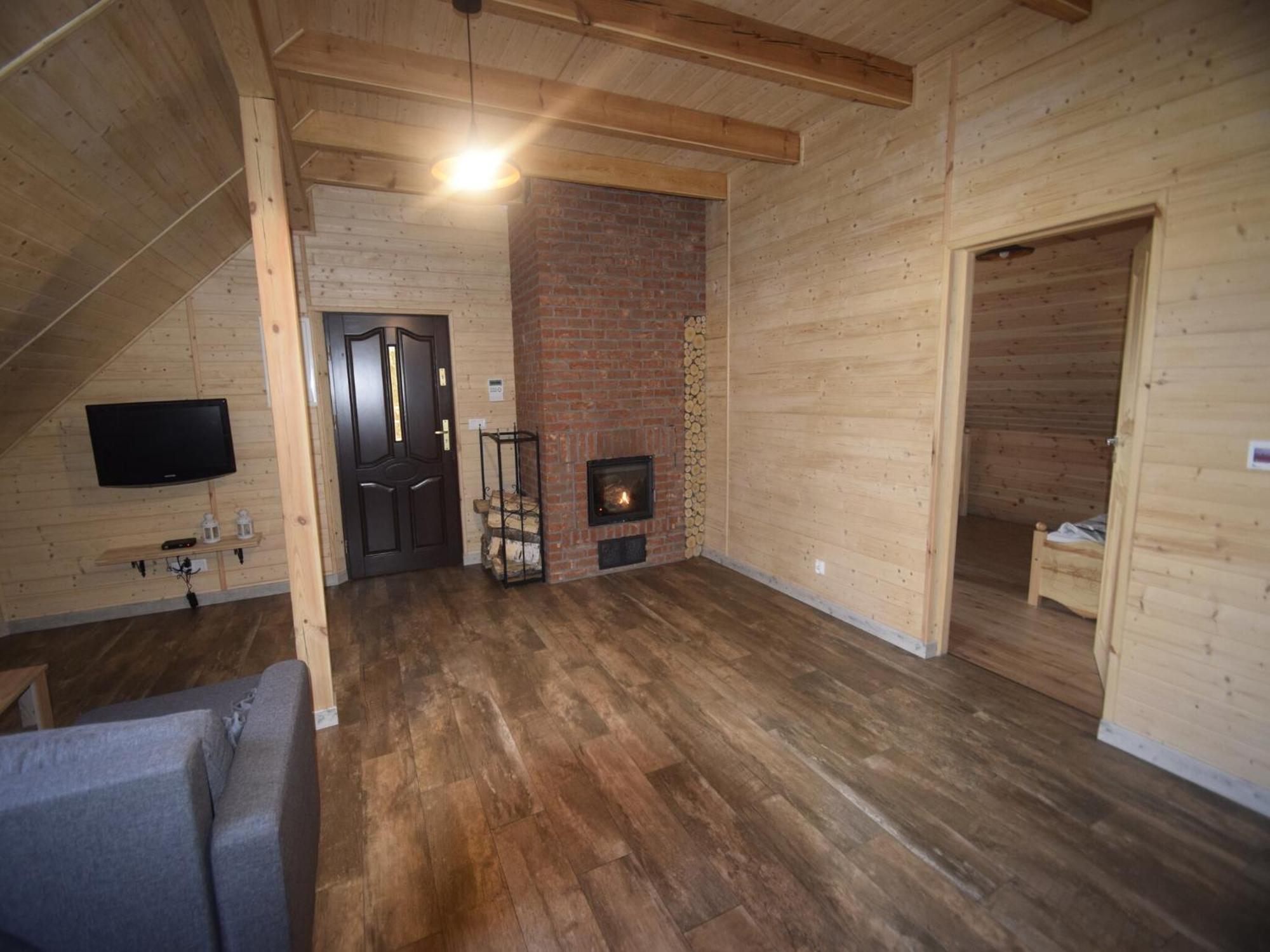 Wooden Holiday Home In Skrzynia With Terrace Osiek  Εξωτερικό φωτογραφία