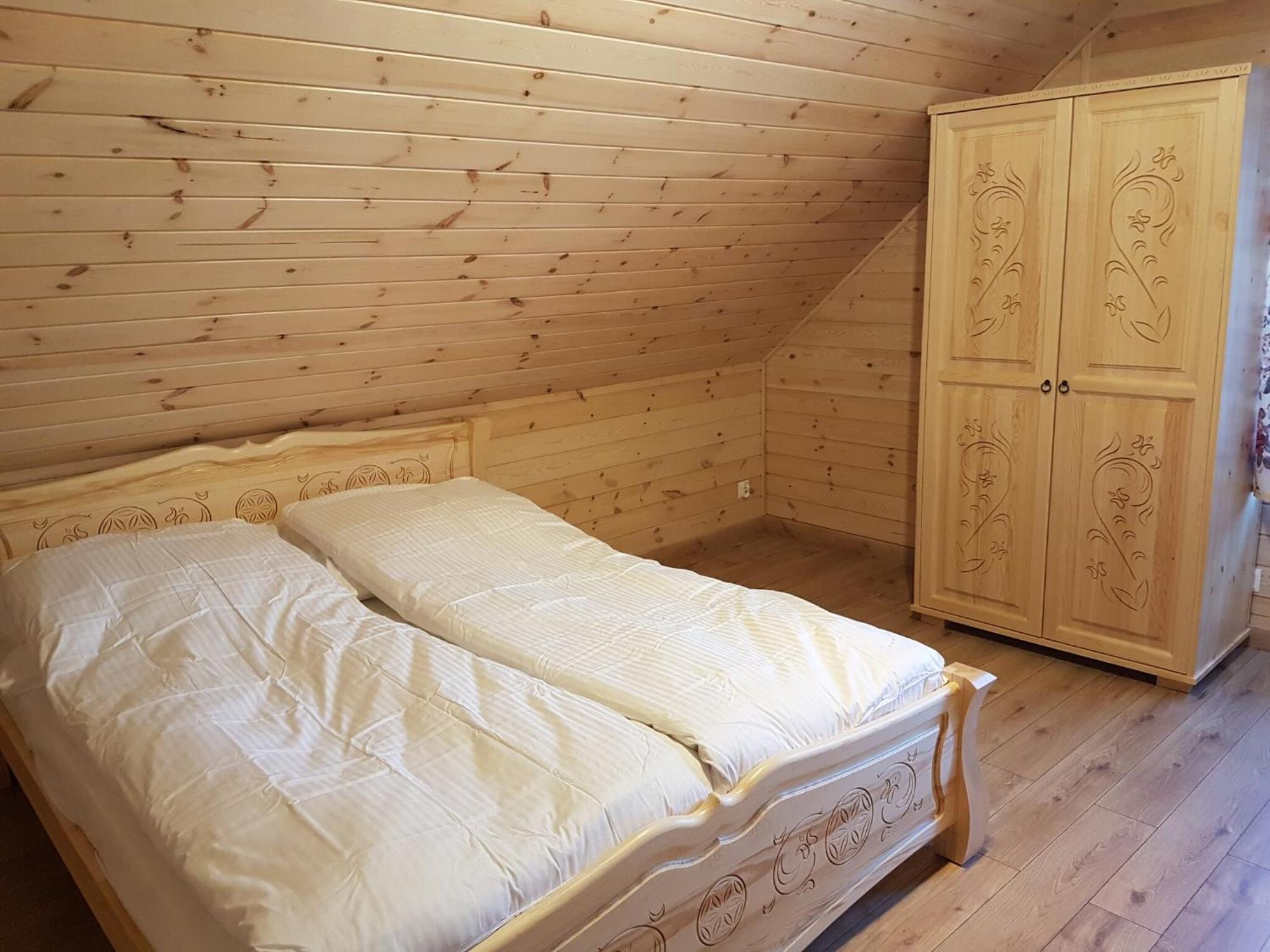 Wooden Holiday Home In Skrzynia With Terrace Osiek  Εξωτερικό φωτογραφία