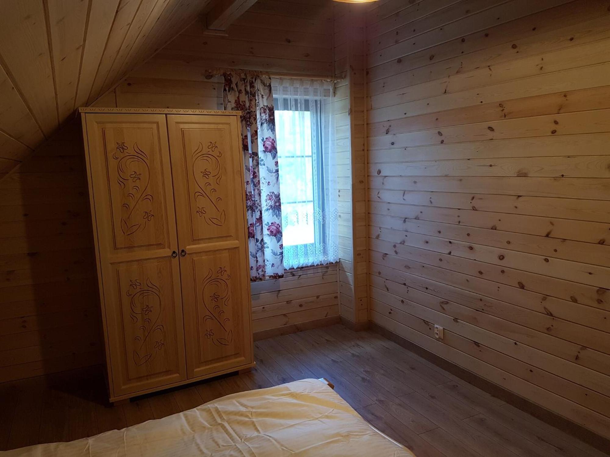 Wooden Holiday Home In Skrzynia With Terrace Osiek  Εξωτερικό φωτογραφία